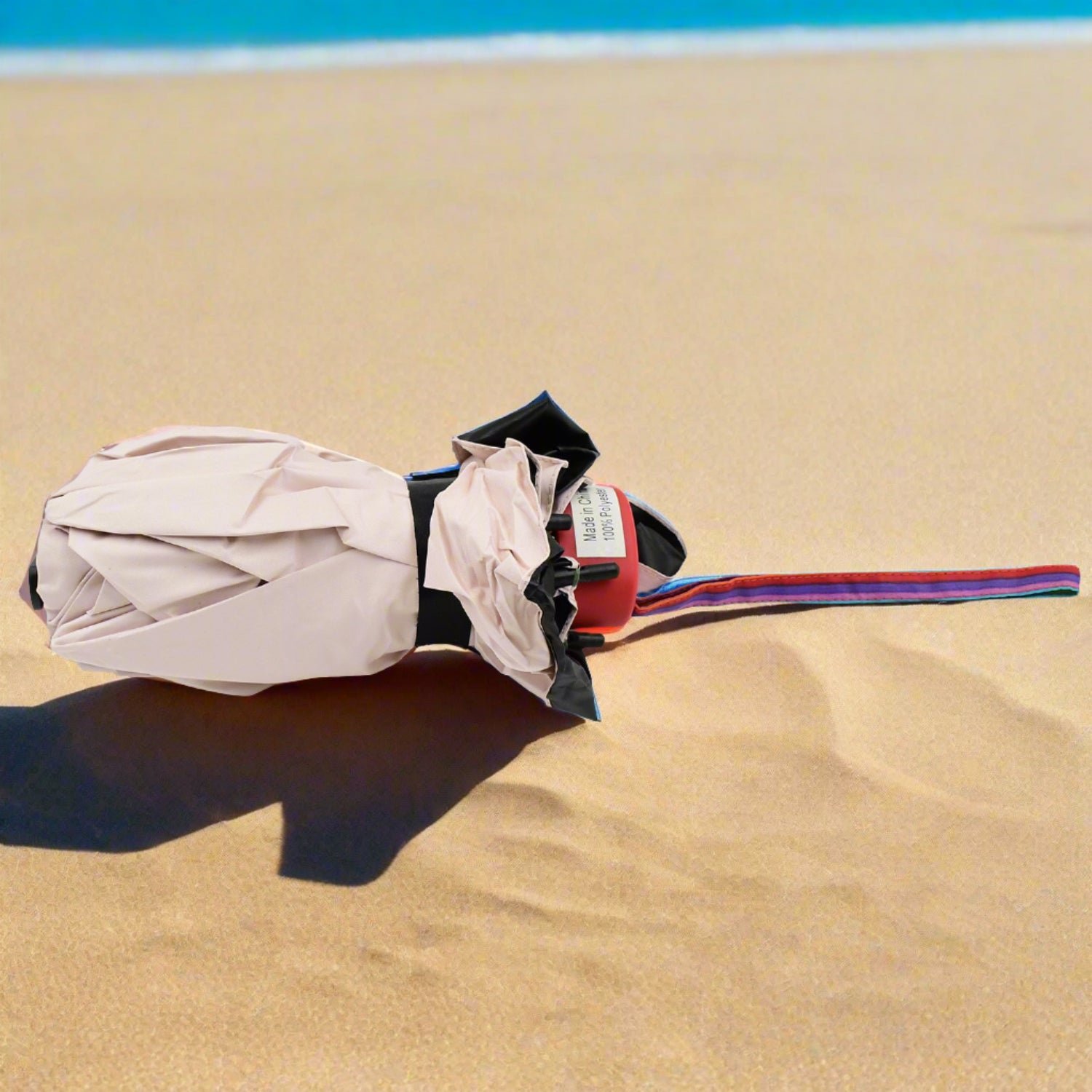 Foldable Umbrella Compact Sun Rain Protection for Travel