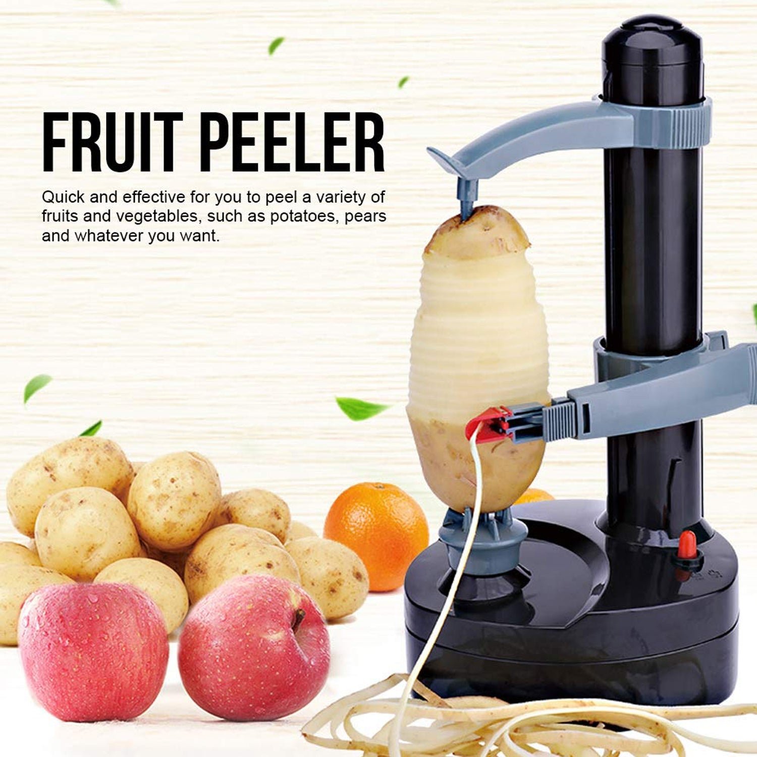 Electric Vegetable Peeler – Fast, Automatic & Precise | Quickslicek