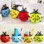Ladybug Toothbrush Holder – Suction Hook Bathroom Organizer | BrushedUp