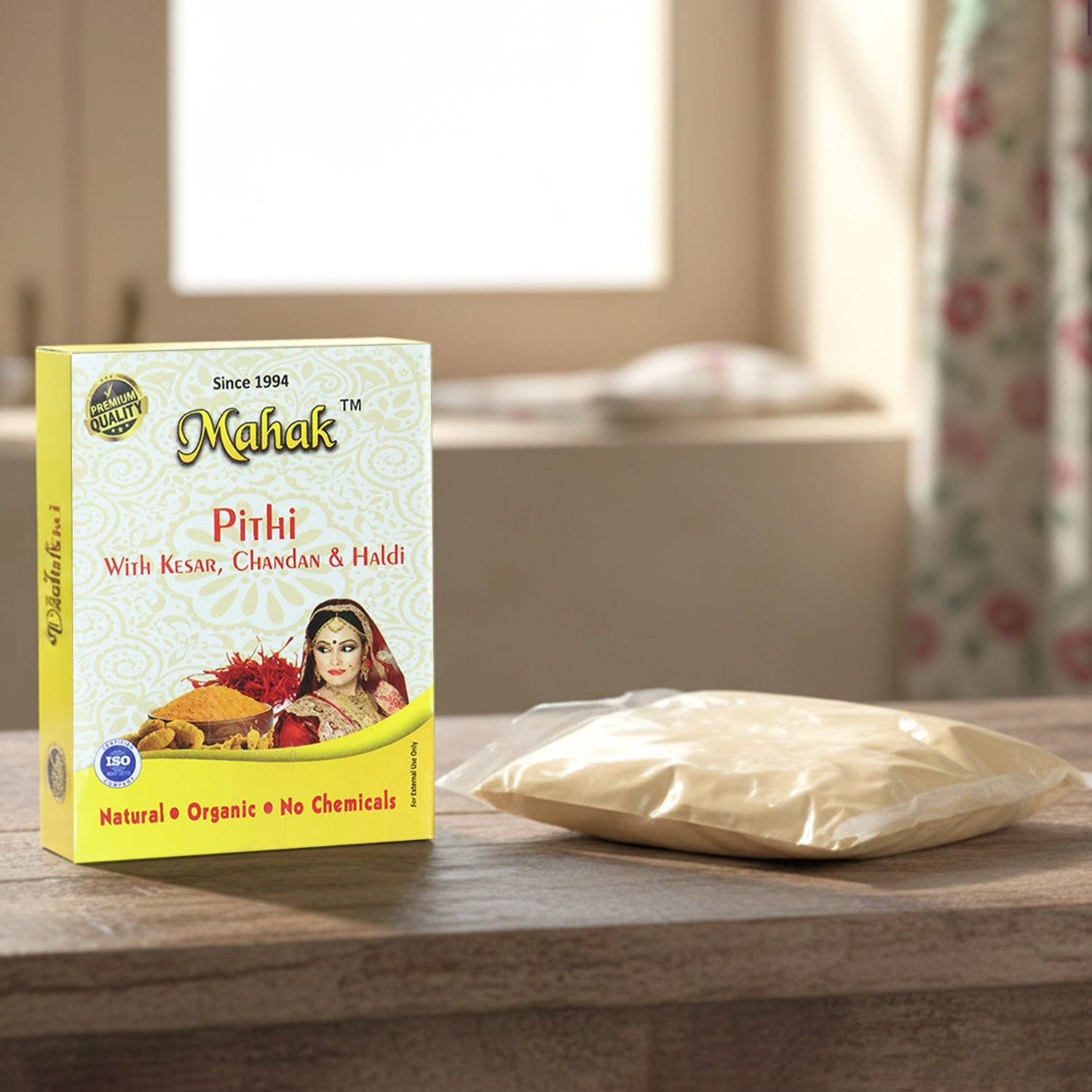 Mahak Pithi Face and Body Powder – 40 gm Natural Herbal Cleanser