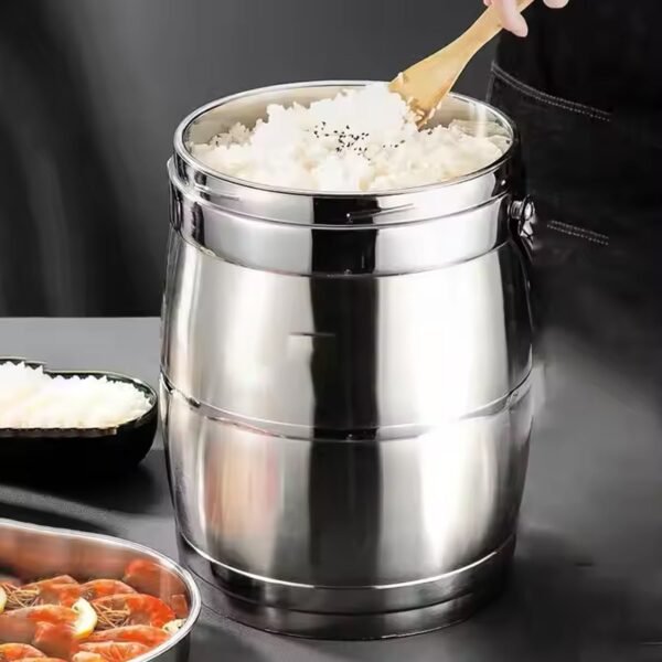 Insulated Lunch Box – 2.2 Ltr Stainless Steel | Lunchie Bunchie