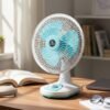 12V DC Table Fan – Adjustable Speed & High Airflow for Desk