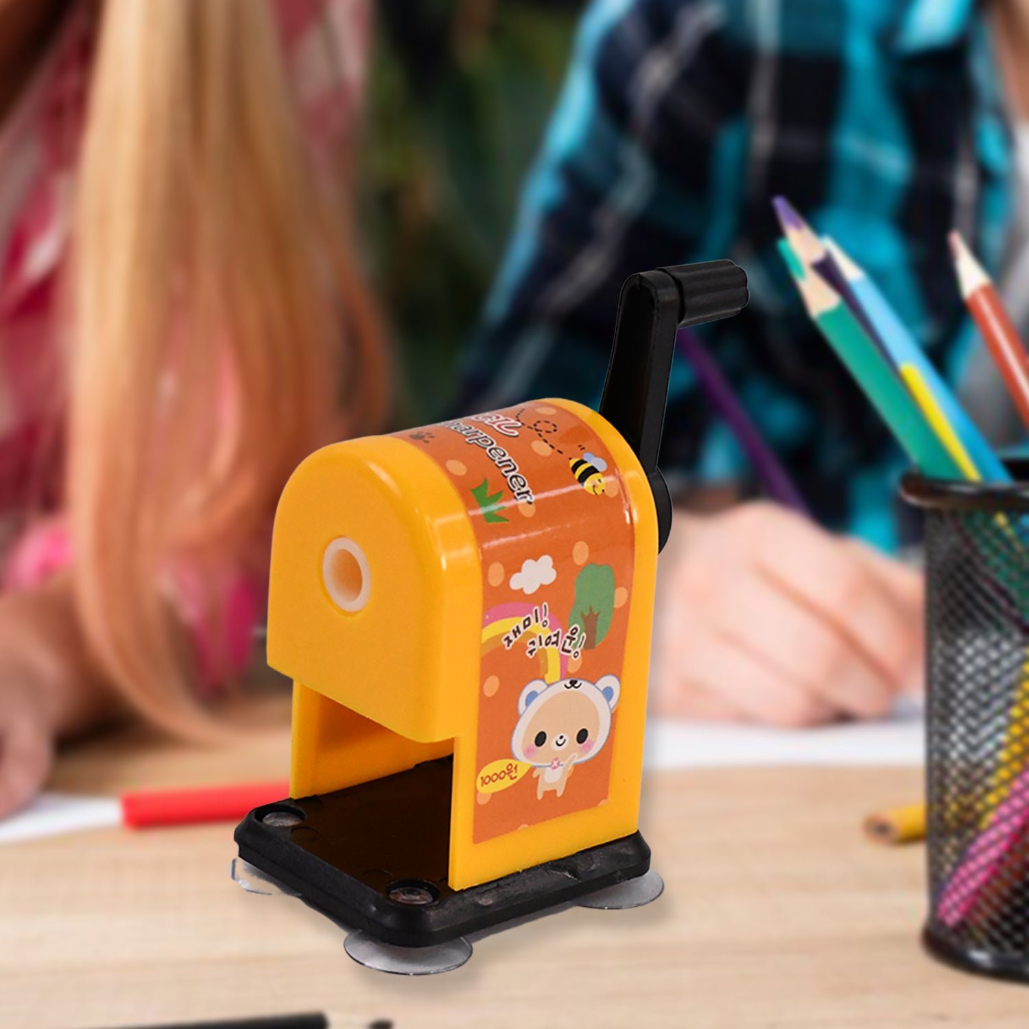 Table Pencil Sharpener – Compact & Precise Sharpening Tool