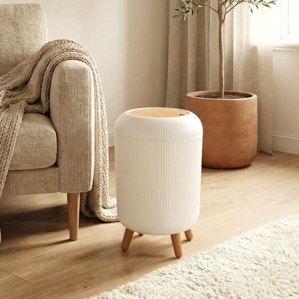 Mini Dustbin with Lid – Stylish Space-Saving Waste Bin