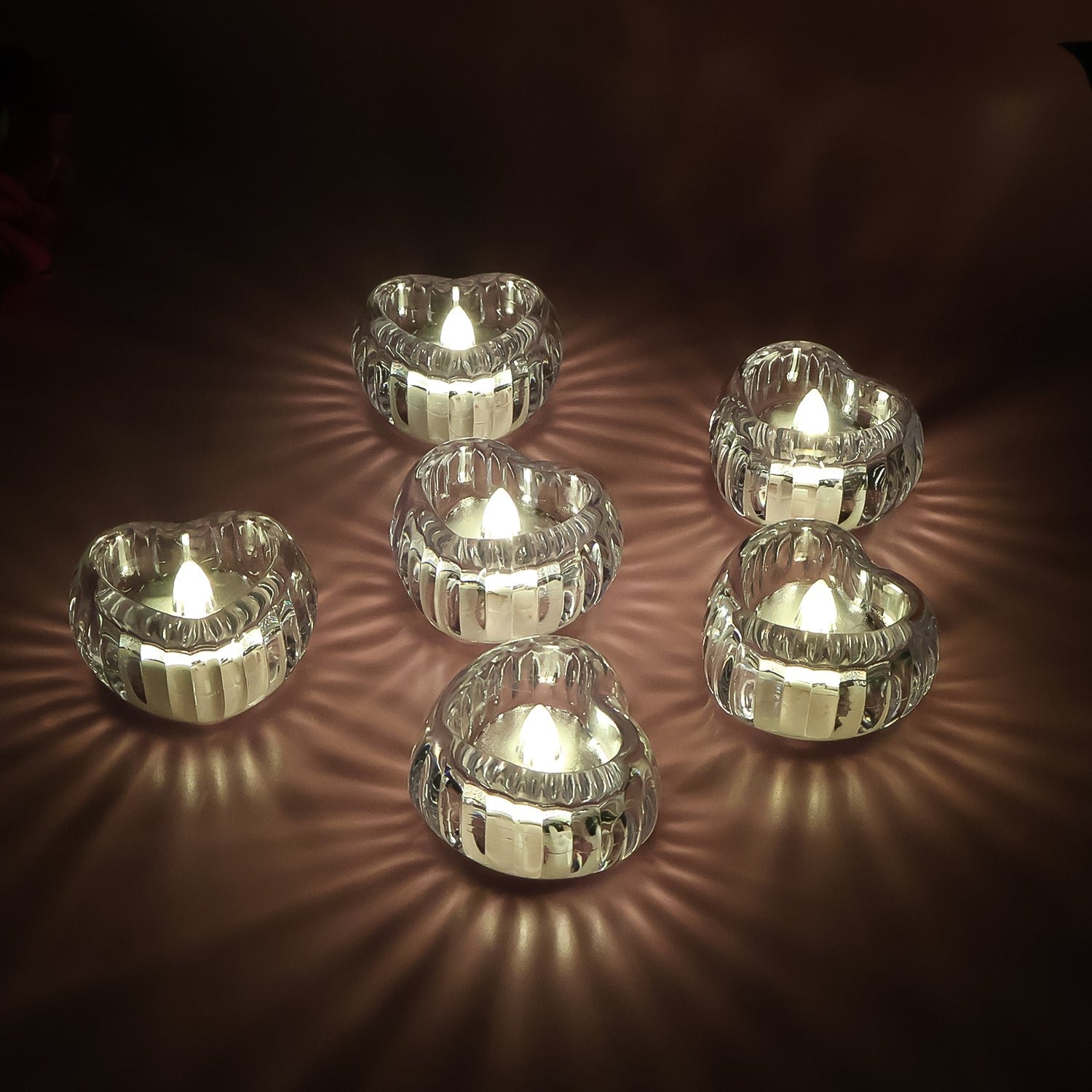 04_8ccd9ba4-02fb-43ee-a5ab-382c44fa80a7 LED Crystal Tealight Candles – Elegant Flameless Warm Glow (6 Pc)