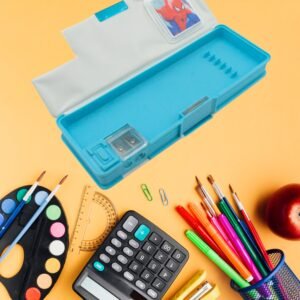 Kids Geometry Box – Multifunction Calculator & Sharpener | Writezo