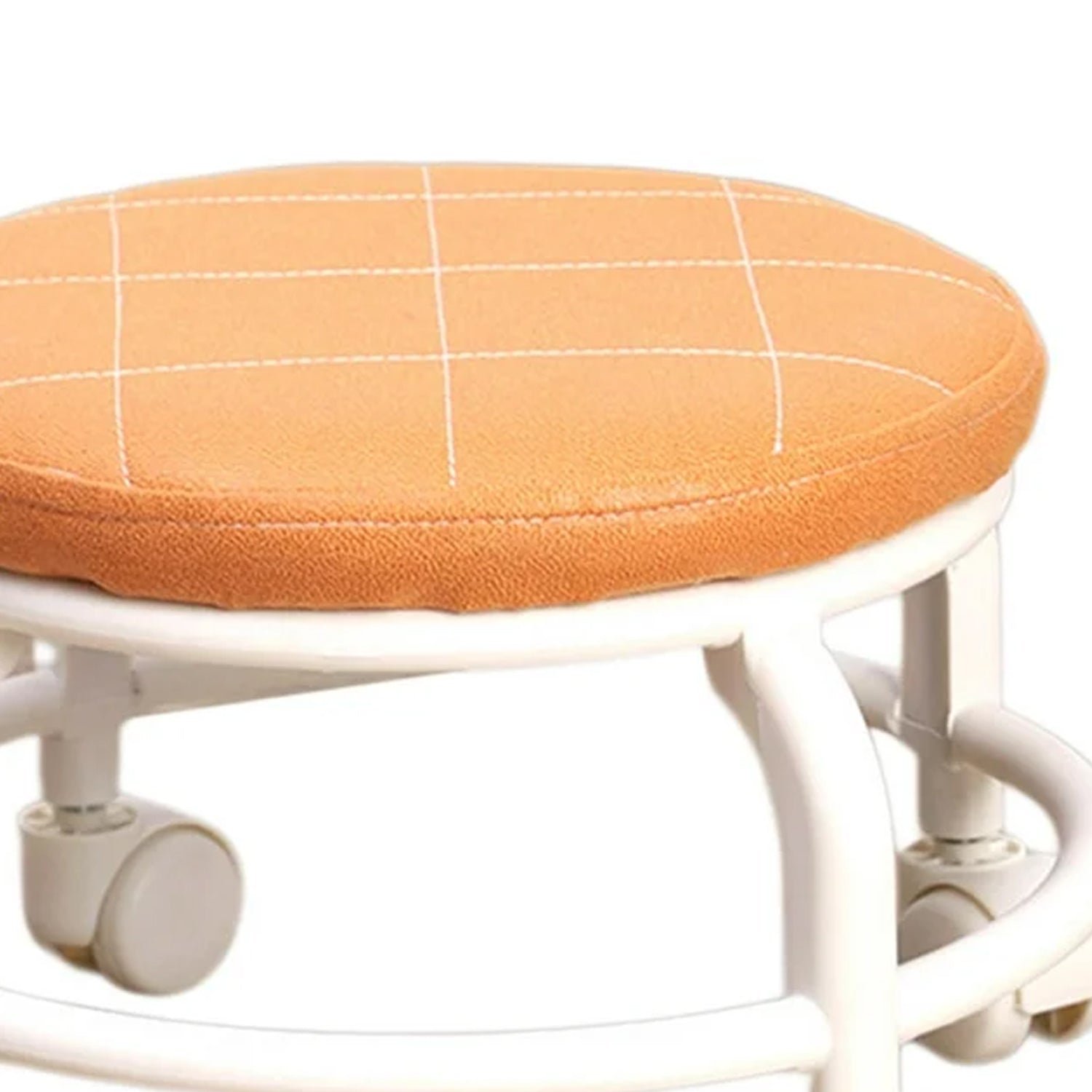 Low Height Rolling Stool – Multifunctional Plastic Seat | Storenzo