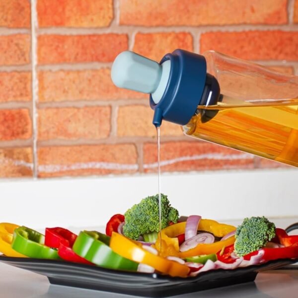 Oil Dispenser Bottle – 2-in-1 Silicone Dropper & Brush 1L | Tidy Table