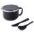 Insulated Lunch Bowl 650ml – Leak-Proof with Cutlery Set