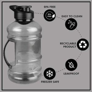 1.5L Gym Water Bottle – Mixer & Strainer | hydrozilla