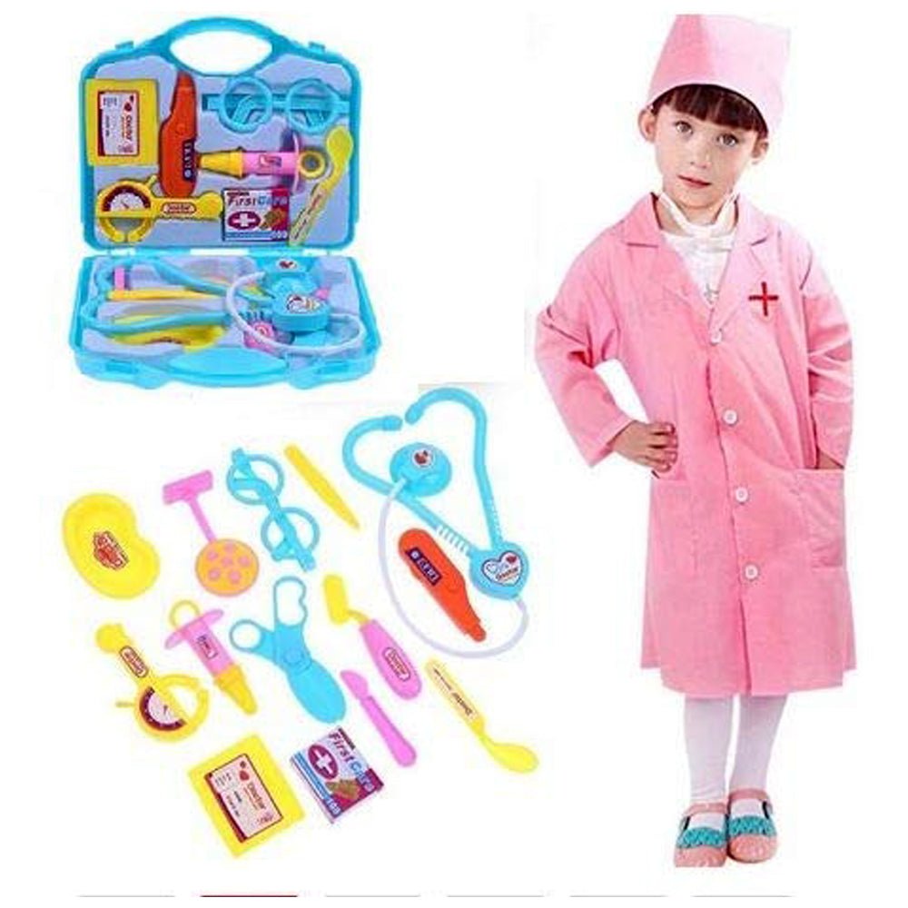 Kids Doctor Set – Educational Pretend Play Medical Kit | Dollura