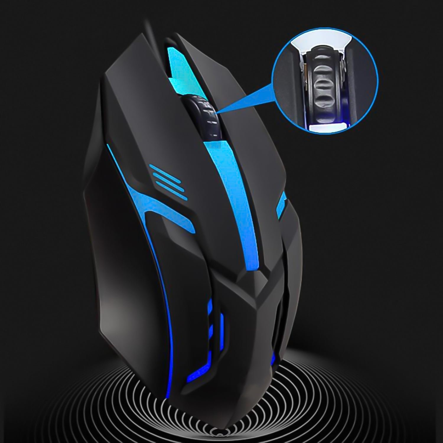 Wired Optical Mouse – Comfortable, Precise Tracking | Compshop