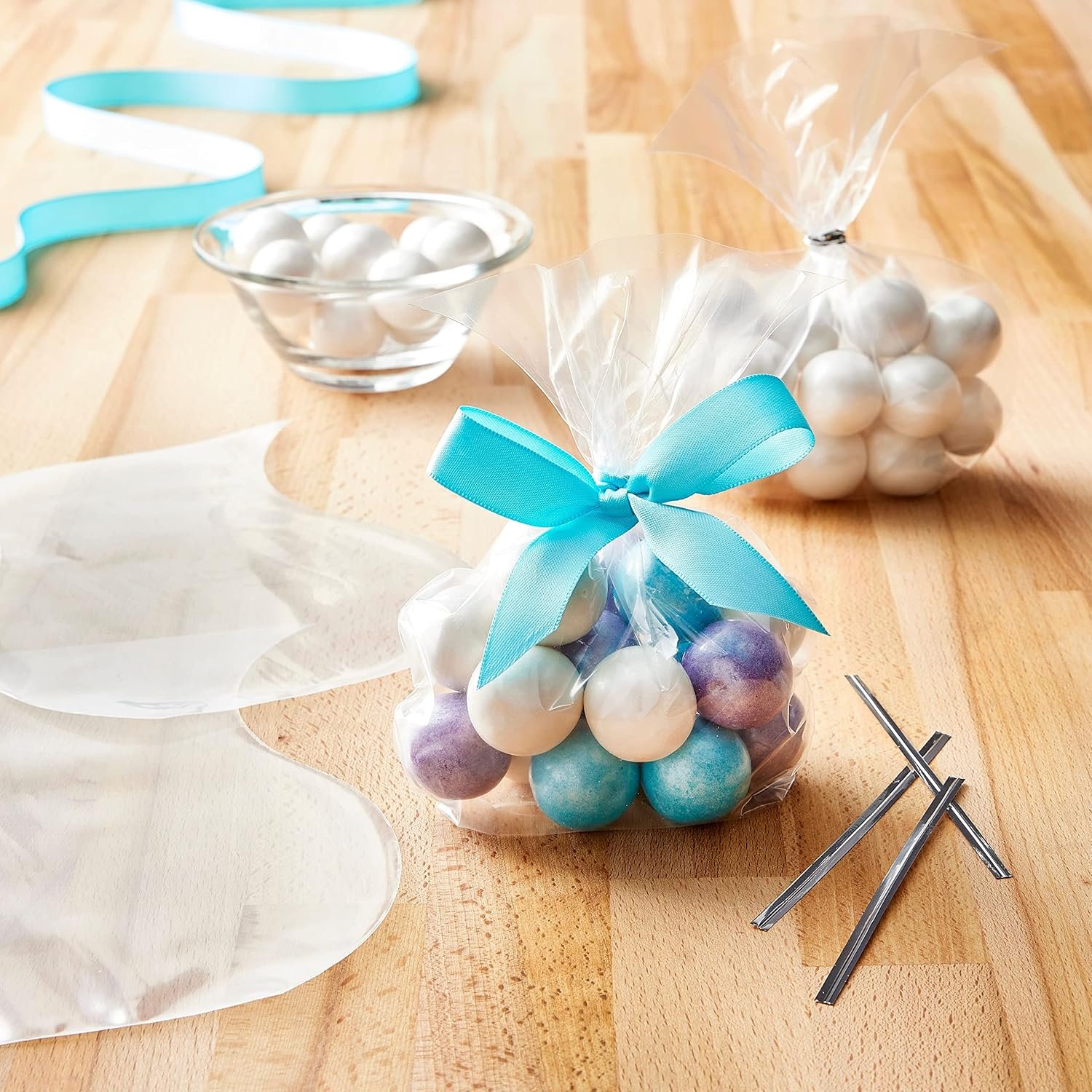 Clear Cookie Bags – Durable Food-Grade Treat Packaging (50 Pc)
