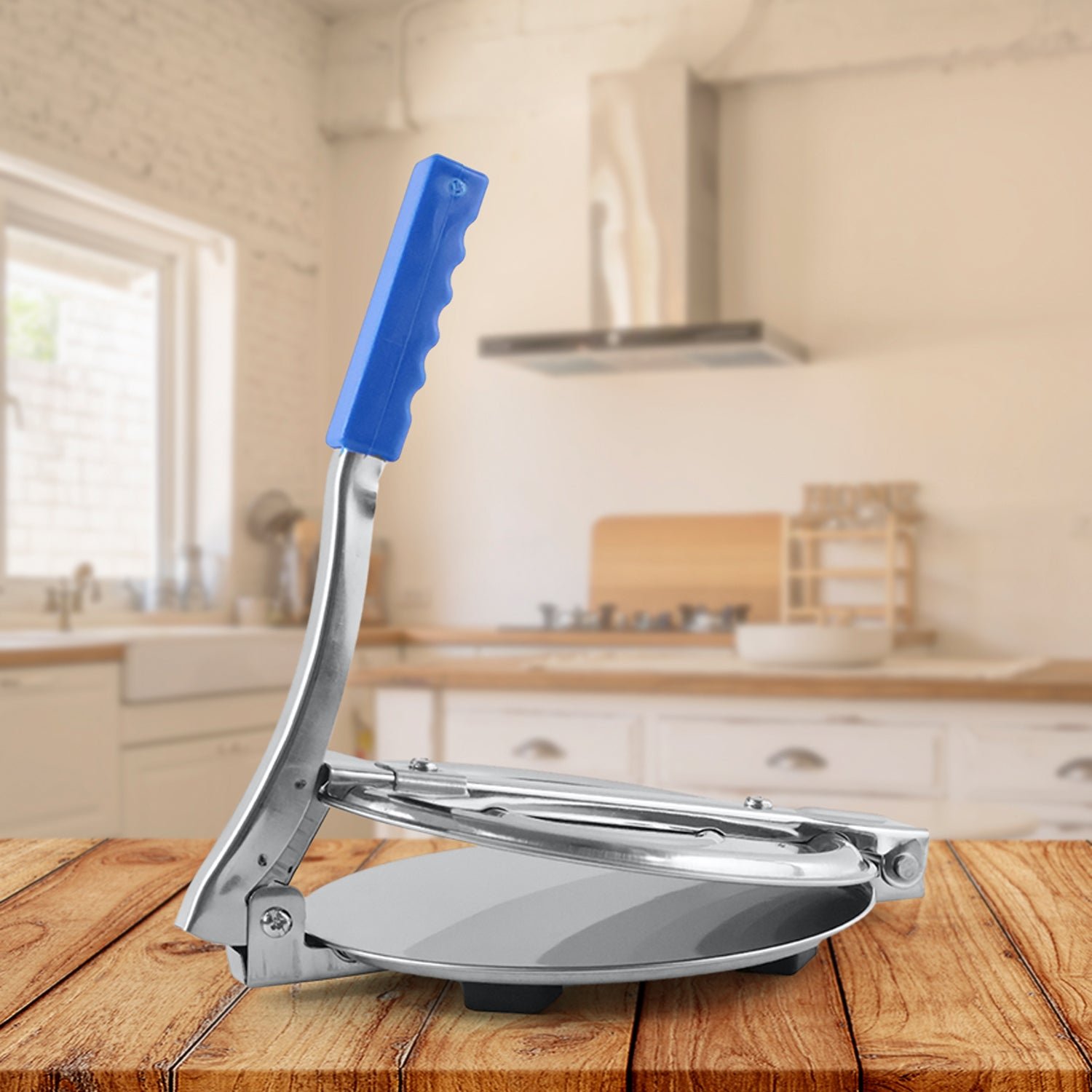 Puri Press Maker – Stainless Steel with Non-Slip Handle | Styleva