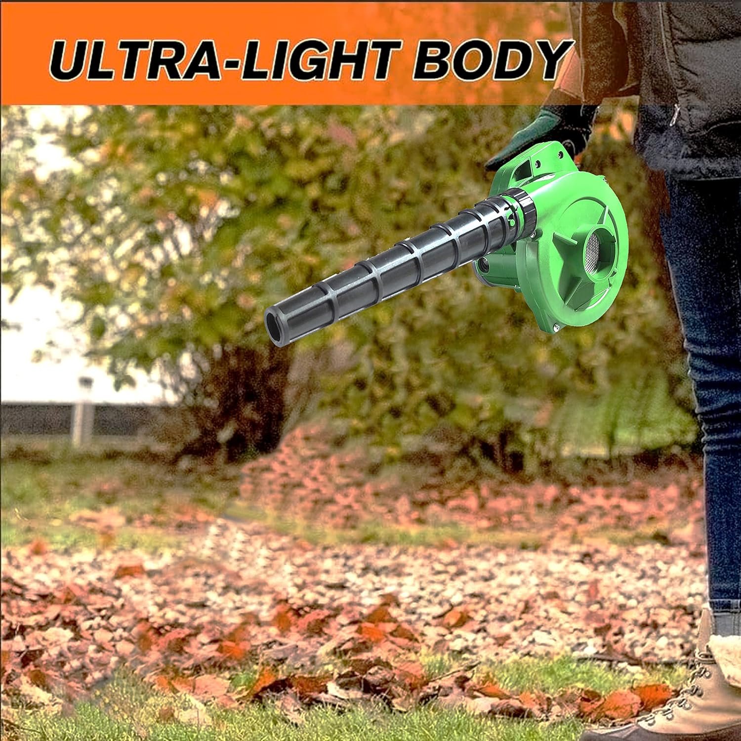 Portable Air Blower – 650W, 13000 RPM for Home & Garden | Dustiva
