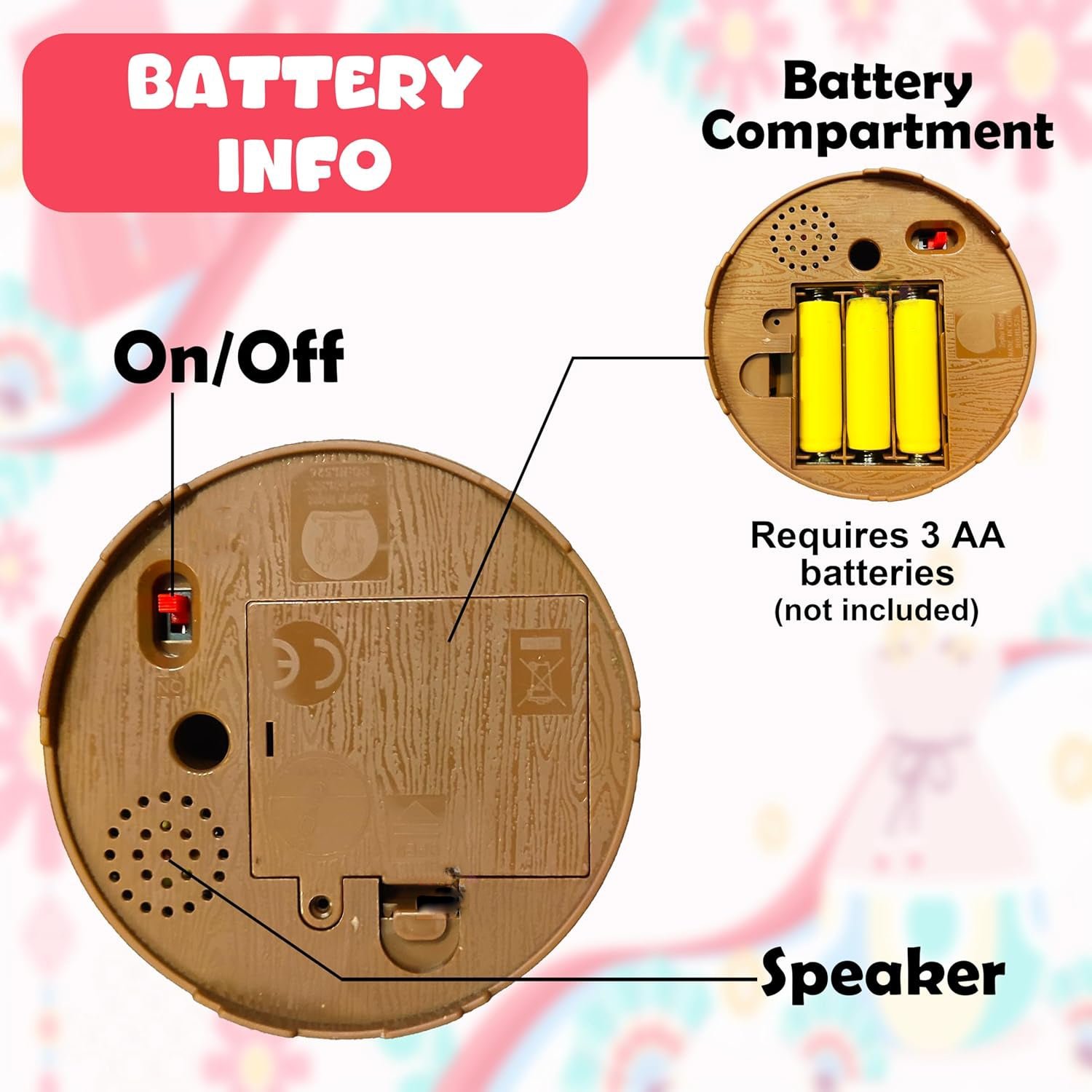 Chirping Bird Toy – Sound-Activated Hanging Cage with LED & Music | Spark Tots