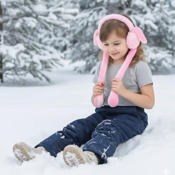 Winter Earmuffs for Kids – Soft Plush & Cozy Ear Warmers, chu chu