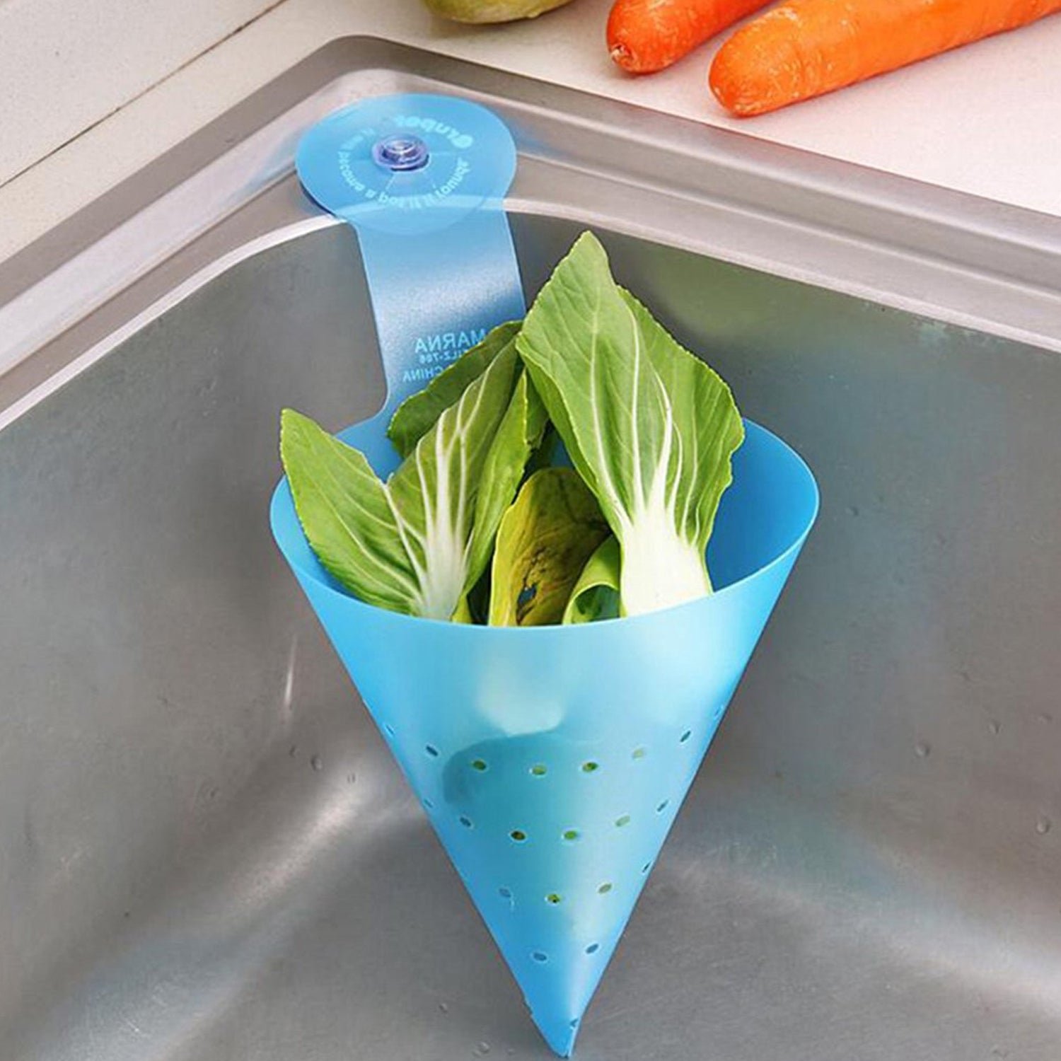 Hanging Sink Corner Strainer – Space-Saving Kitchen Organizer