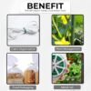 Reusable Green Twist Tie Roll – Flexible Multipurpose Wire with Cutter