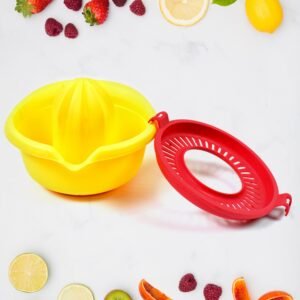 Orange Hand Press Juicer – Durable & Easy Clean | Corporate Kudos