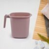 Plastic Bath Mug Set – Square, 1000ml (4 Pc) | Mini Bubbles