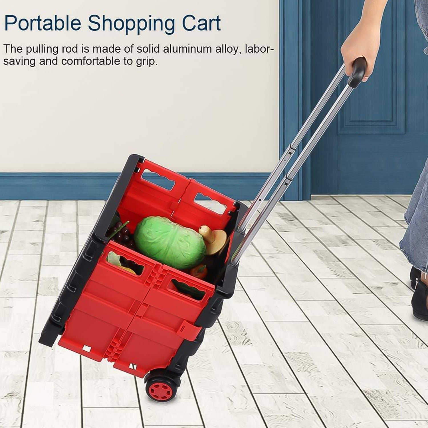 Foldable Shopping Trolley – Portable Grocery & Travel Cart | ClassiCarry