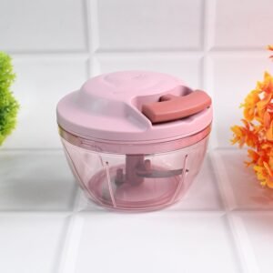 Hand-Pull Vegetable Chopper – 500ml Manual Food Processor