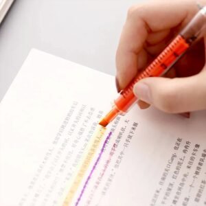 Fluorescent Highlighter Pen – Vibrant Marker for Study & Office | InkGlow