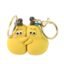 Cute Cartoon Couple Keychain Set – Soft Rubber 2-in-1 Hugging Pair