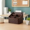 Desk Organizer Basket – 5 Compartment Multipurpose Storage