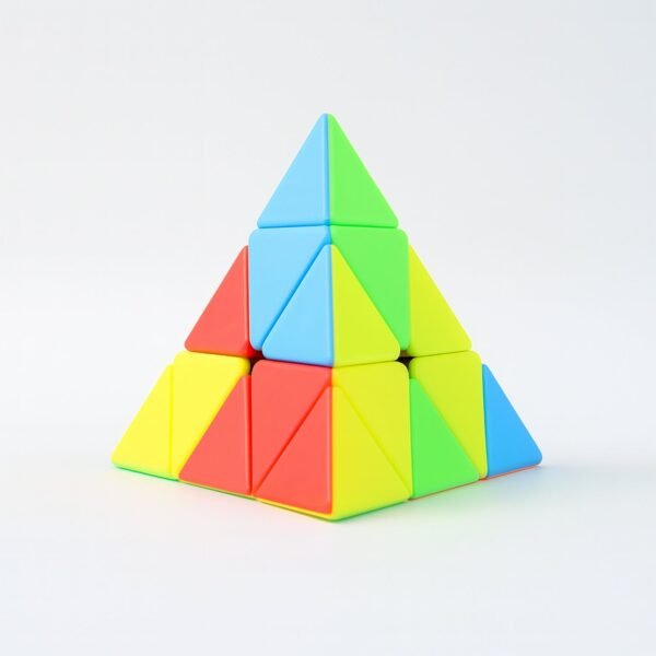 Triangle Puzzle Cube – Fast & Smooth Brain Teaser Toy