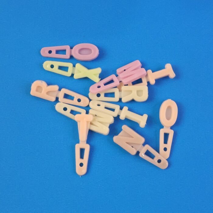 Alphabet Letter Beads – Durable DIY Craft & Jewelry Kit