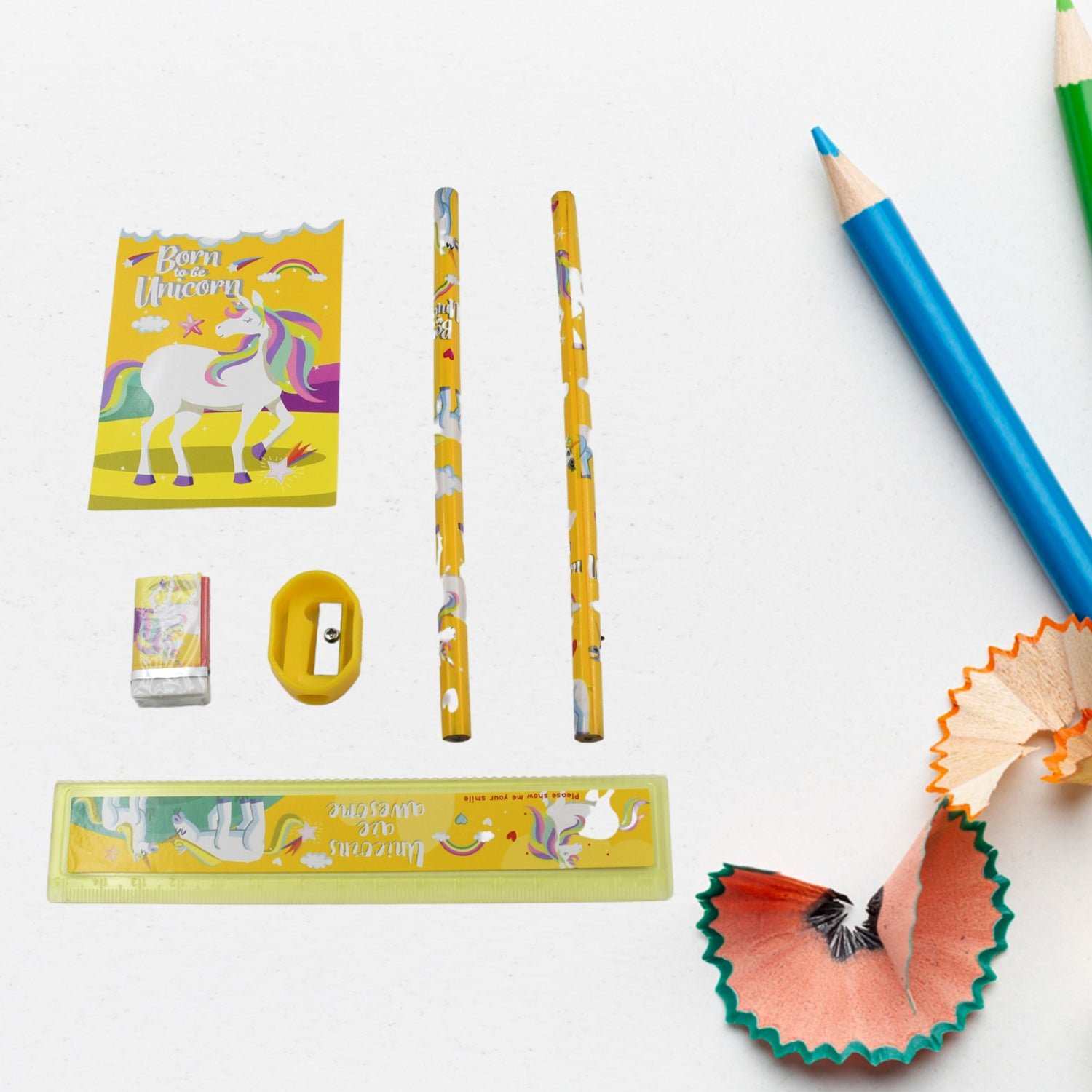 School Stationery Set – 6 Pc Kit for Kids & Office | VoltDesk