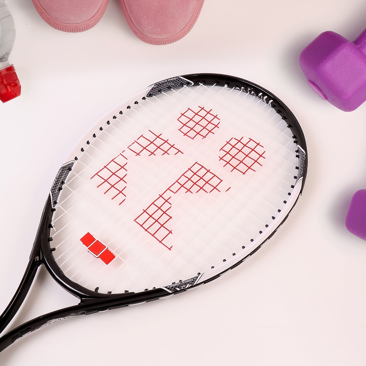 Lightweight Tennis Racket – Durable Aluminium Frame with Full Cover