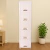 Plastic Storage Drawer Cabinet – 5-Layer Organizer with Wheels