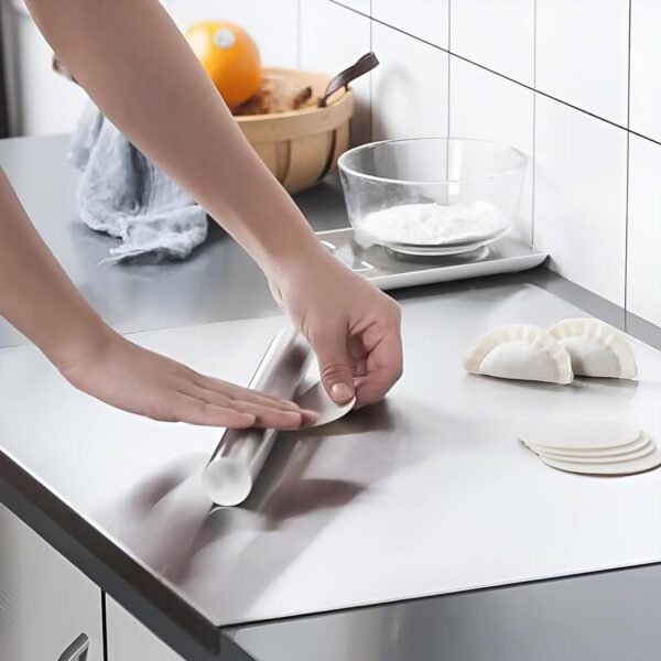 Stainless Steel Anti-Bacterial Chopping Board – Heavy-Duty & Hygienic