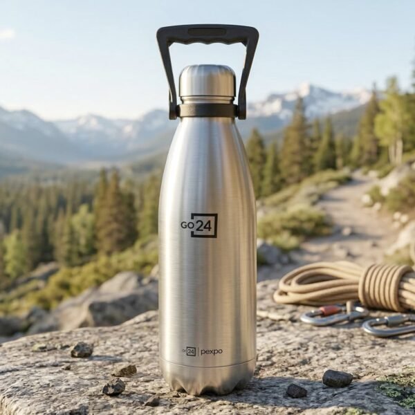 Vacuum Insulated Water Bottle – Keeps Drinks Hot & Cold for Hours