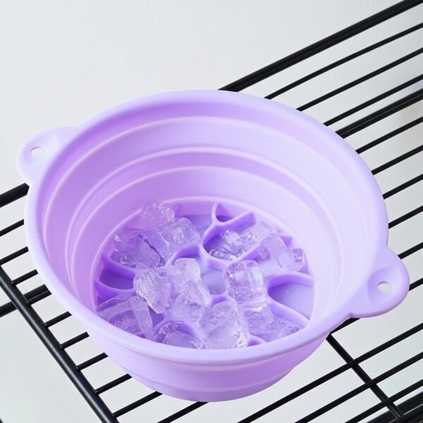Folding Silicone Facial Ice Bath Bowl – Collapsible & Space-Saving, Face Bowl, FACIAL BOWL, ICE BOWL