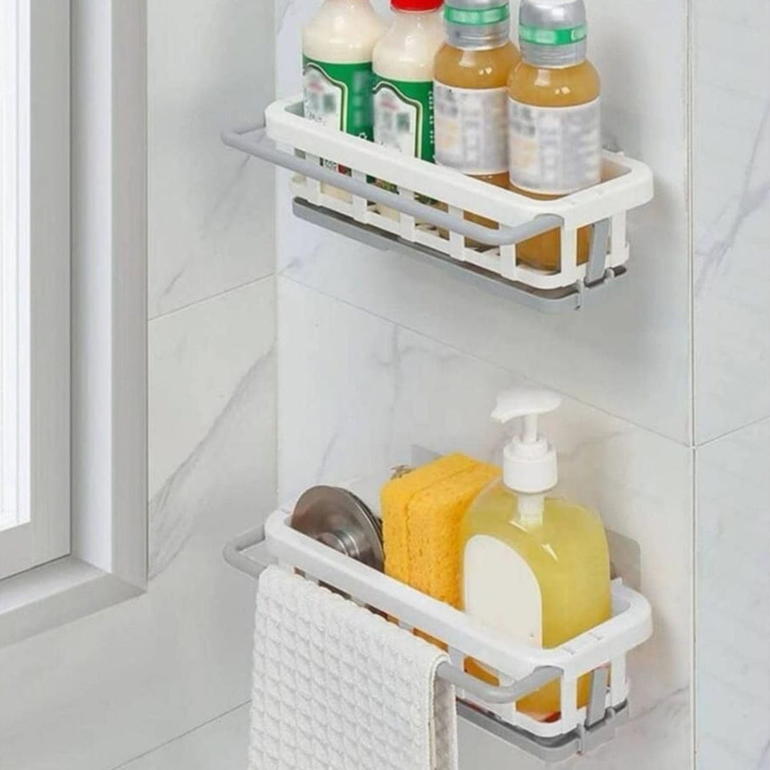 Kitchen Sink Organizer – Retractable Drain Rack | Bathora