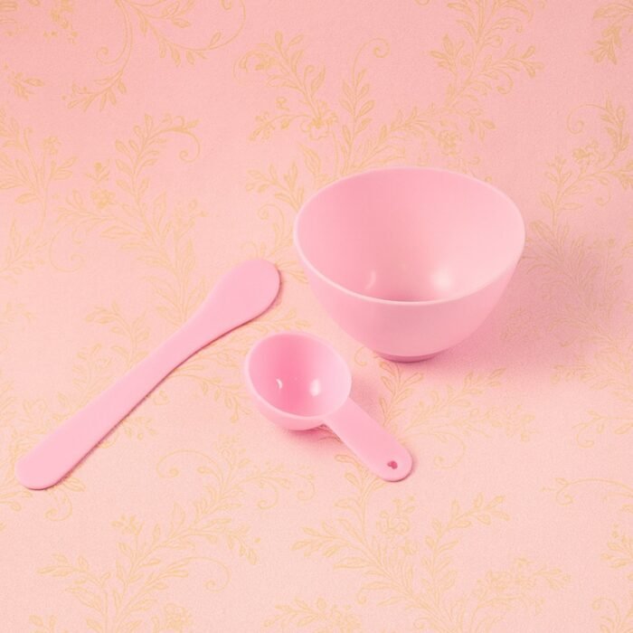 Facial Mask Mixing Bowl Set – Hygienic 3-Piece Skincare Kit