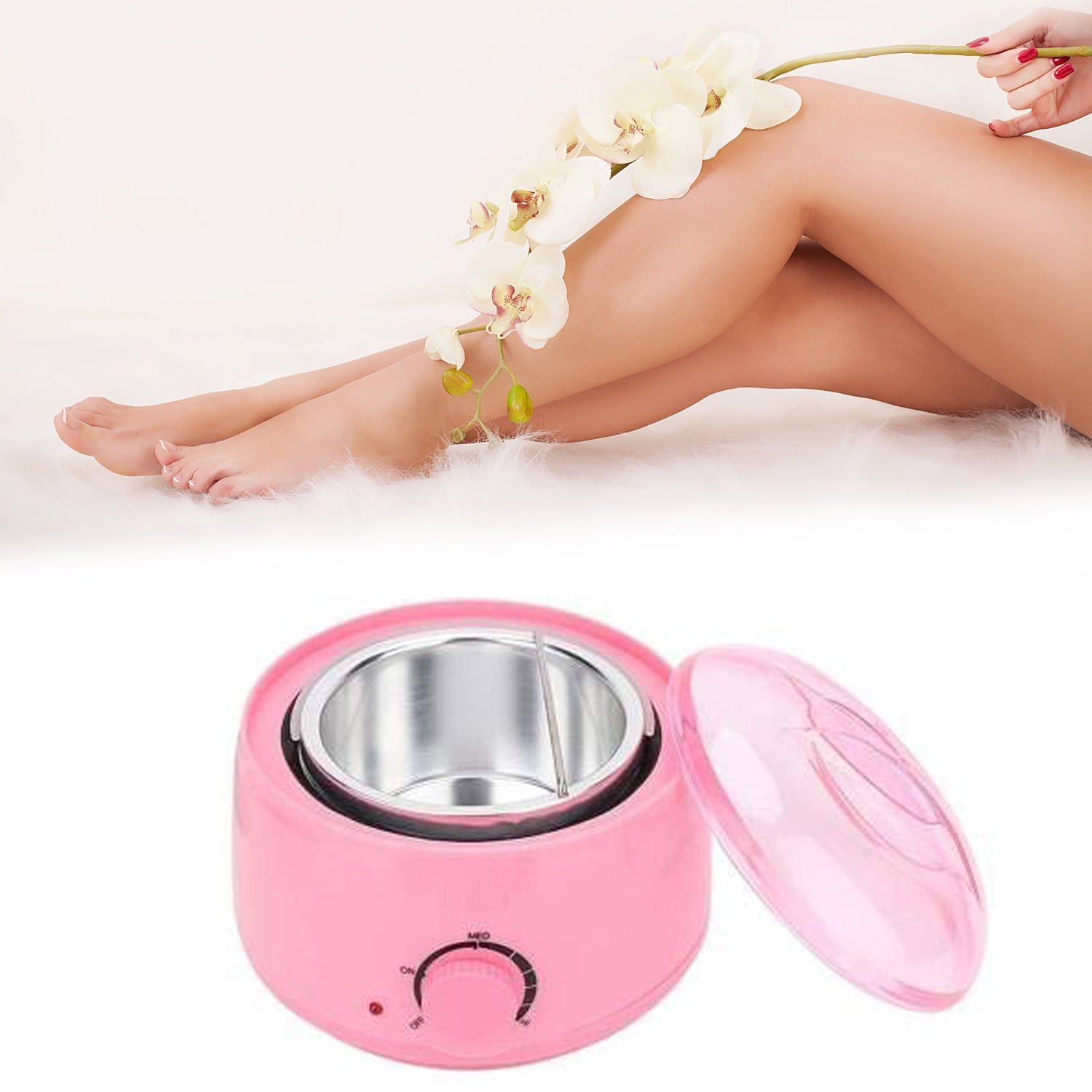 Automatic Wax Heater – Auto Cut-Off & Oil Warmer | AuriGlam
