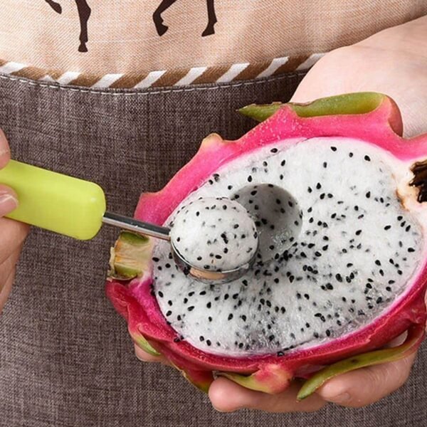 Fruit Baller & Scooper Set – 4-in-1 Stainless Steel | ChefAura