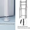 Over Toilet Storage Rack – Space-Saving Metal Shelf | Bathora
