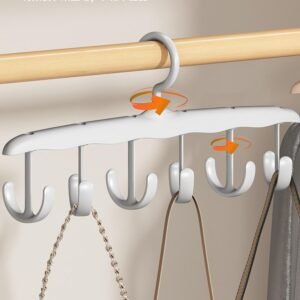 Tank Top Hanger – 12-Hook Rotating Closet Organizer | Organivo