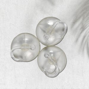 Transparent Suction Hooks – Strong Hold, Drill-Free Storage | GlimmerHome