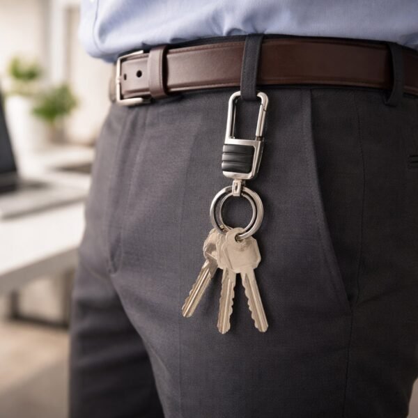 Heavy Duty Metal Keychain – Durable & Stylish for Everyday Use