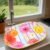 Plastic Serving Tray – Floral Design & BPA-Free | Indo Glow