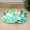 Plastic Serving Tray – Flower Print Design, 35x24cm | Serve Stellar