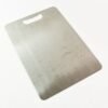Stainless Steel Cutting Board – Rustproof with Handle 229x330mm