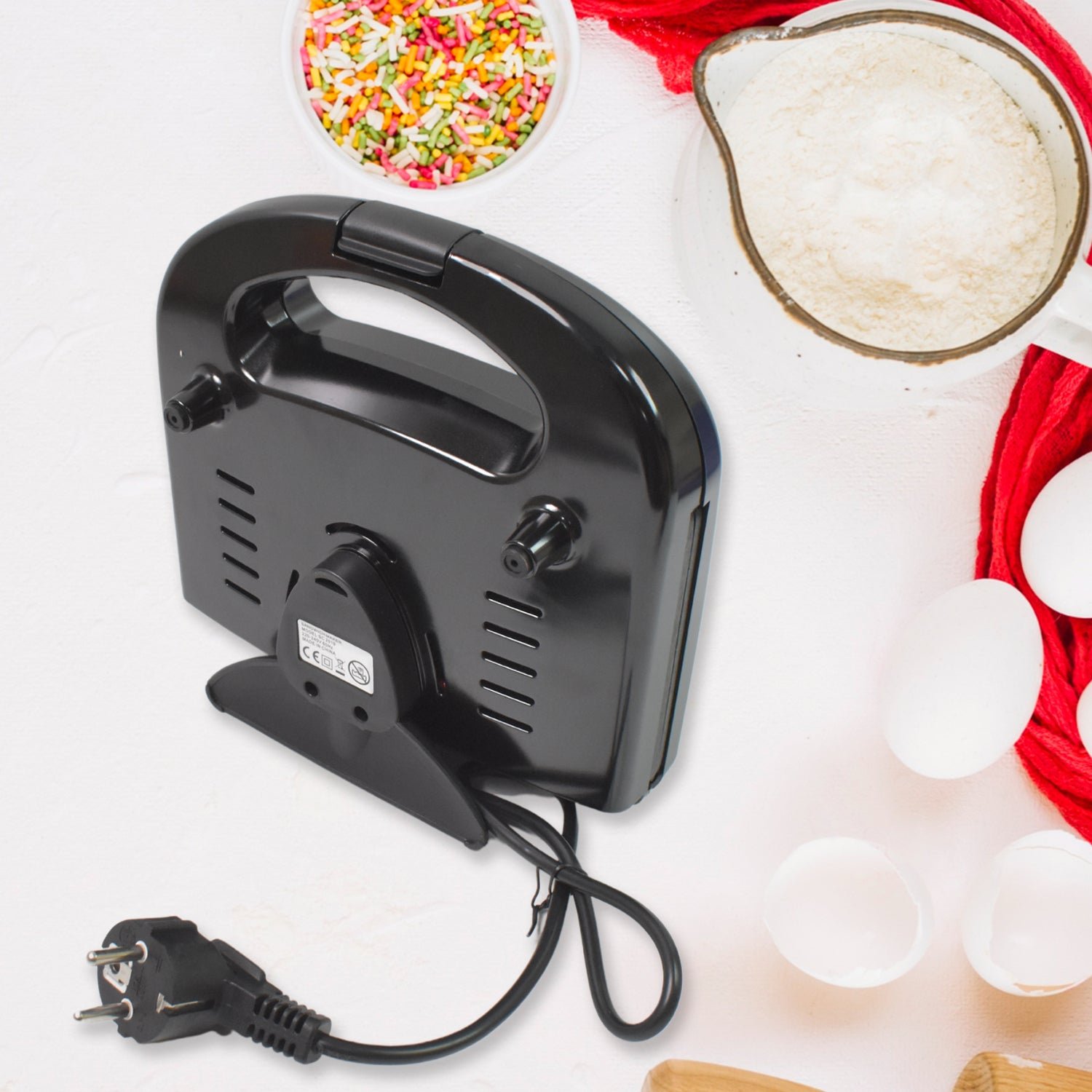 Sandwich Maker Non-Stick Plates – Easy Use with Indicator Lights